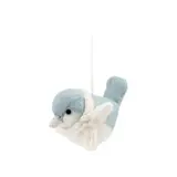 Sjaal met verhaal Sjaal met verhaal - hanger - vogeltje ijsblauw