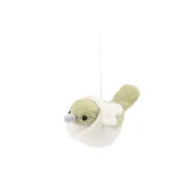 Sjaal met verhaal Sjaal met verhaal - hanger - vogeltje lichtgroen