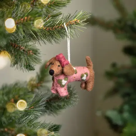 Sjaal met verhaal Sjaal met verhaal - hanger - teckel oudroze Sjaal met verhaal Sjaal met verhaal - hanger - teckel oudroze