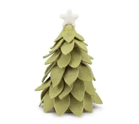 Sjaal met verhaal Sjaal met verhaal - decoratie - kerstboom lichtgroen