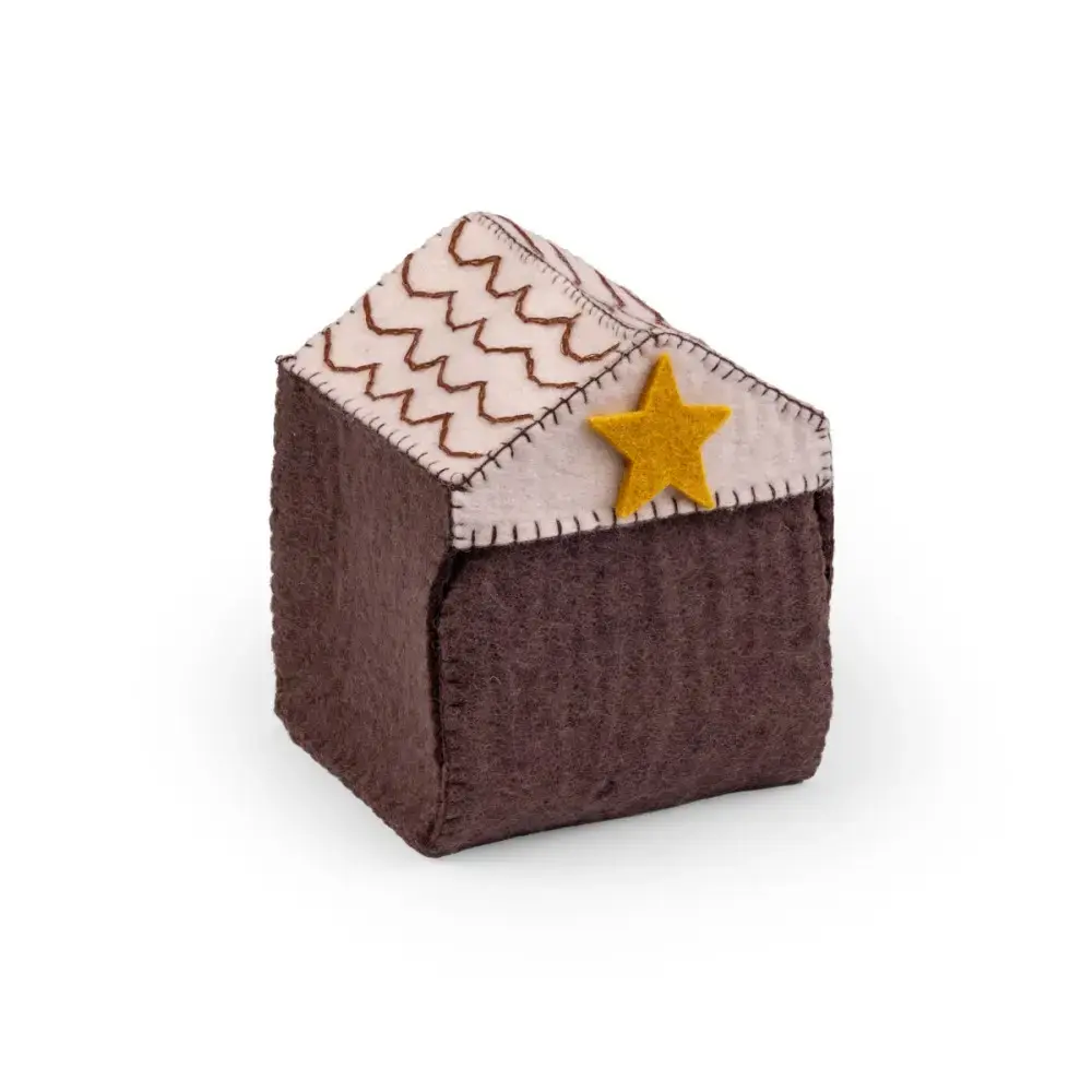 Sjaal met verhaal Sjaal met verhaal - kerststal - rood/groen