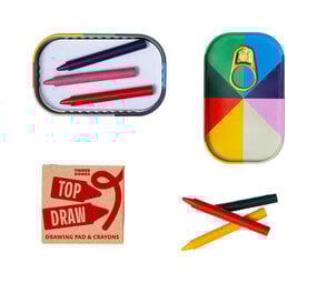 Block design Block design - tinned goods - tekenblok met krijtjes Block design Block design - tinned goods - tekenblok met krijtjes