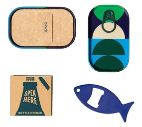 Block design Block design - tinned goods - flesopener