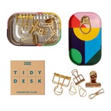Block design Block design - tinned goods - gouden clips