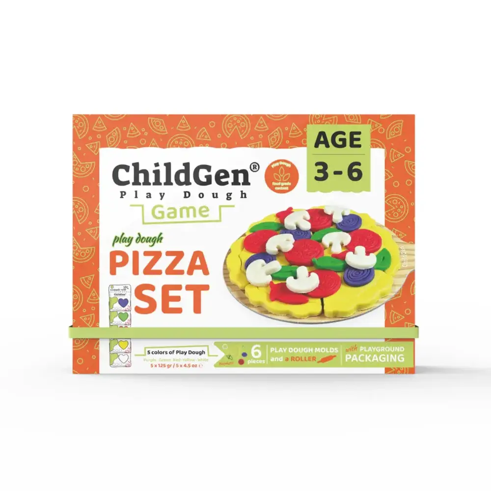 ChildGen Childgen - play dough games - pizza set ChildGen Childgen - play dough games - pizza set