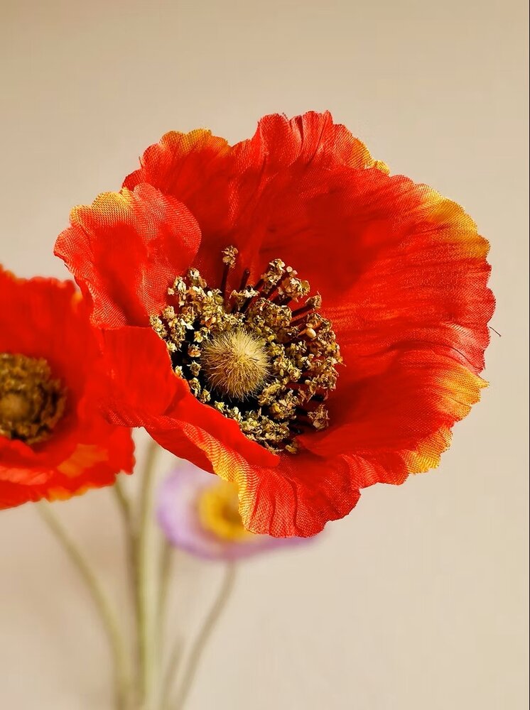 Muurbloempjes Muurbloempjes - zijden bloemen (10 stuks) - matisse