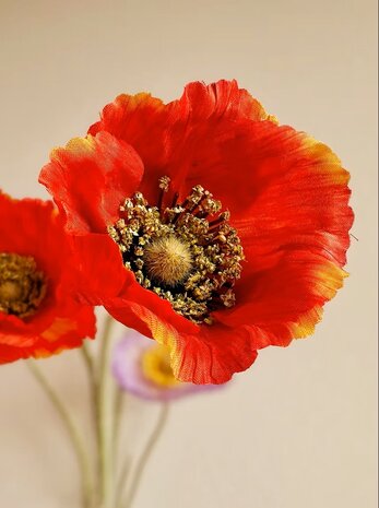 Muurbloempjes Muurbloempjes - zijden bloemen (10 stuks) - matisse