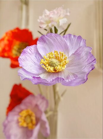 Muurbloempjes Muurbloempjes - zijden bloemen (10 stuks) - matisse