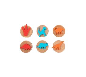ChildGen Childgen - wooden stamps - dinosaurs