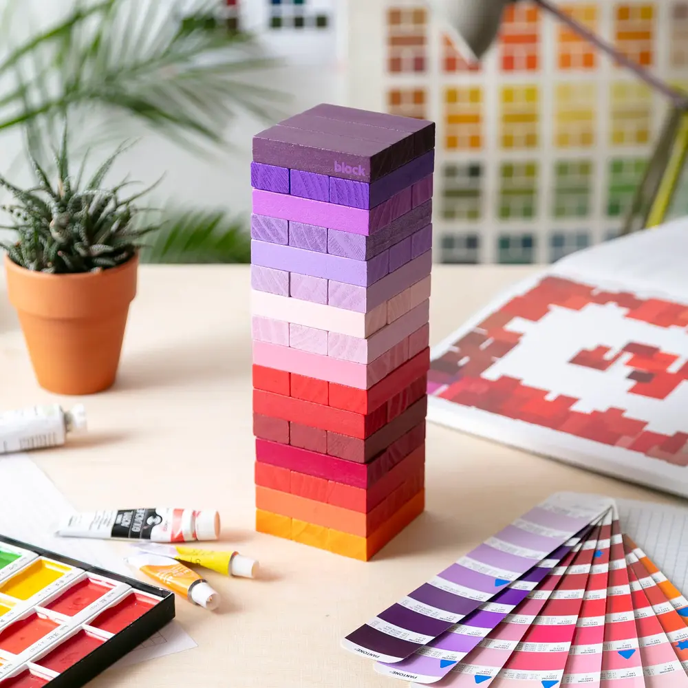 Block design Block design - gradient tower - warm Block design Block design - gradient tower - warm