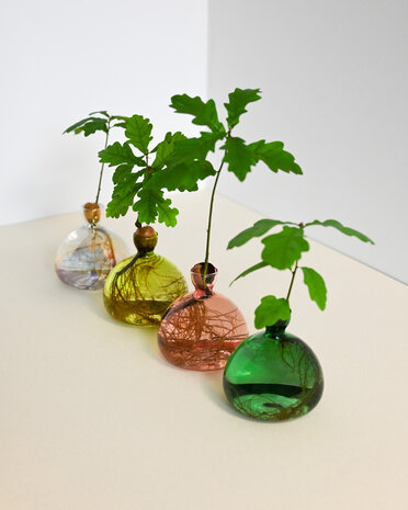 Ilex Studio Ilex Studio - acorn vase - blue jay Ilex Studio Ilex Studio - acorn vase - blue jay