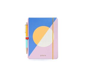 Kikkerland Kikkerland - inkerie - notebook dotted (A6) met pen Kikkerland Kikkerland - inkerie - notebook dotted (A6) met pen