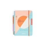 Kikkerland Kikkerland - inkerie - notebook gelinieerd (A6) met pen