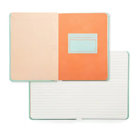 Kikkerland Kikkerland - inkerie - notebook gelinieerd (A6) met pen Kikkerland Kikkerland - inkerie - notebook gelinieerd (A6) met pen