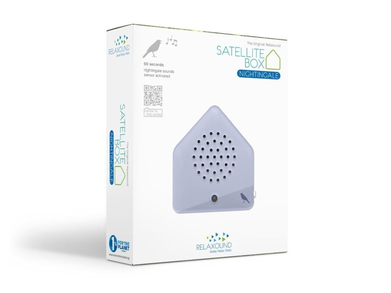 Zwitscherbox Zwitscherbox/Relaxound - satellite box nachtegaal - classic lila