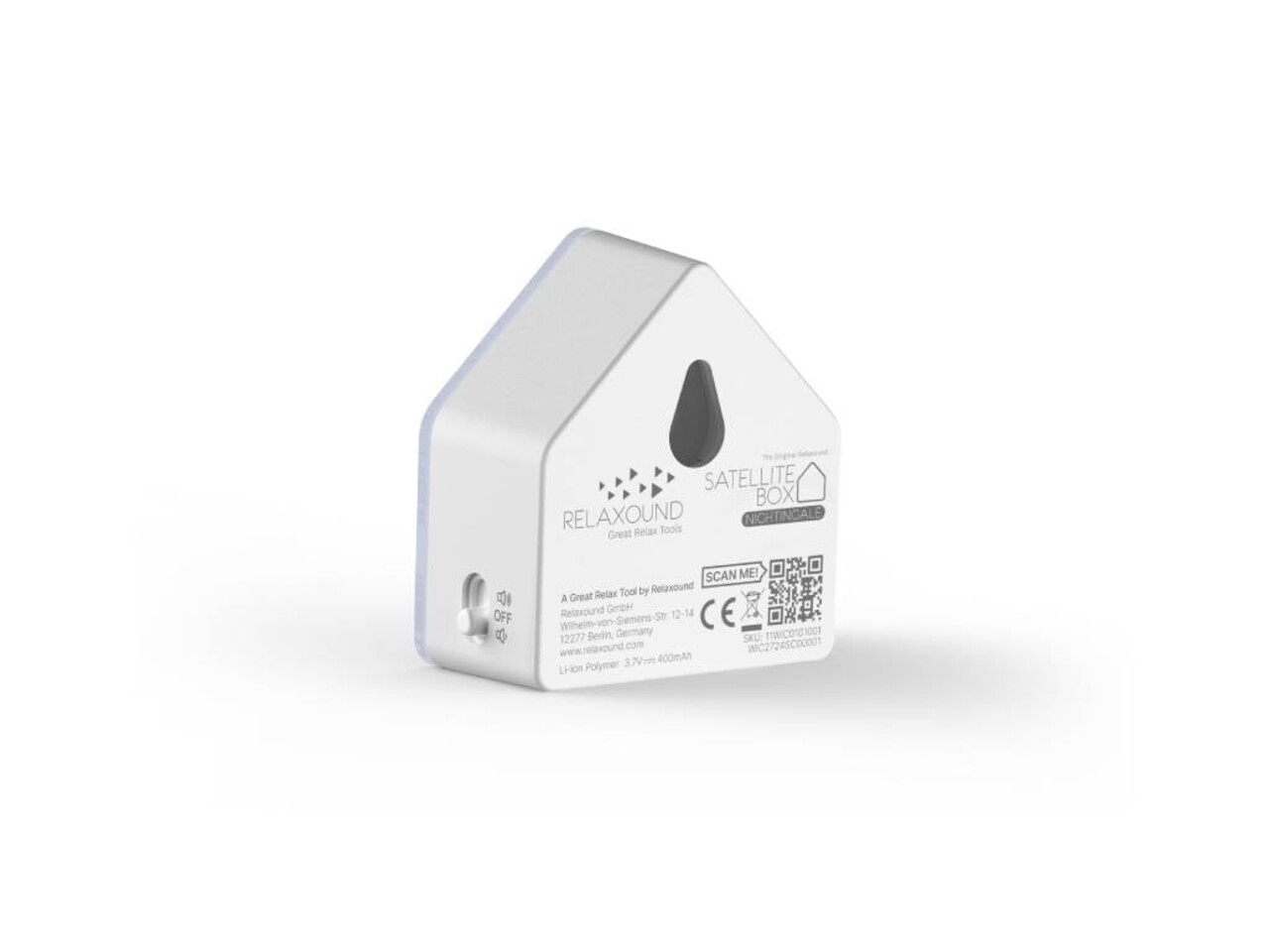 Zwitscherbox Zwitscherbox/Relaxound - satellite box nachtegaal - classic lila