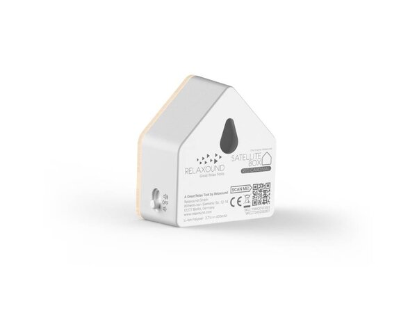 Zwitscherbox Zwitscherbox/Relaxound - satellite box red cardinal - classic apricot