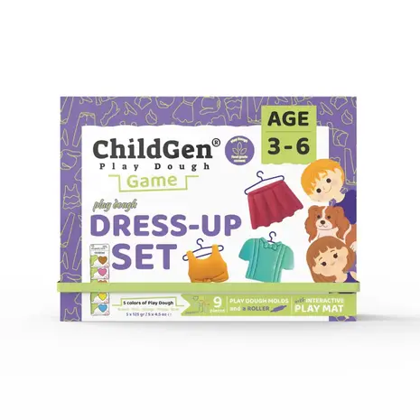 ChildGen Childgen - play dough games - dress up set