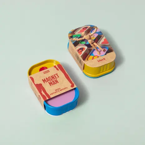Block design Block design - tinned goods - mini tekenmodel