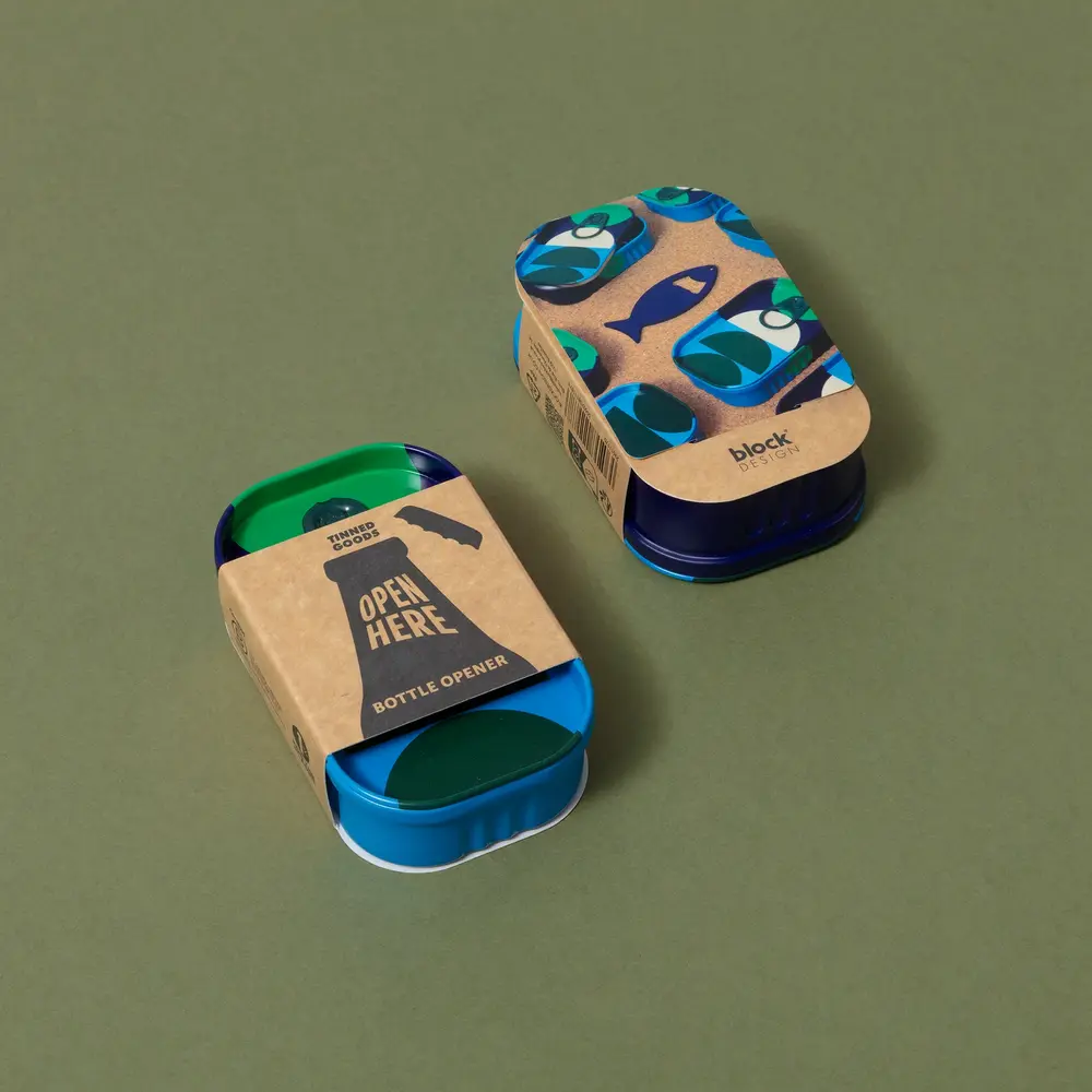 Block design Block design - tinned goods - flesopener Block design Block design - tinned goods - flesopener