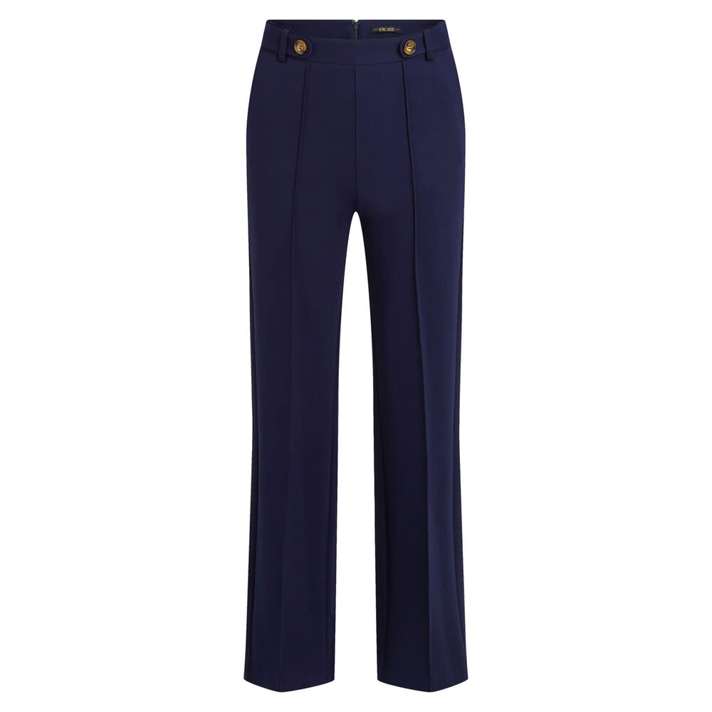 King Louie King Louie - garbo pintuck pants uni rodeo - evening blue