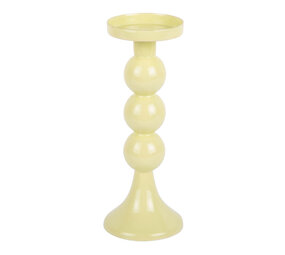 Present time Present time - kandelaar groot - funky soft yellow