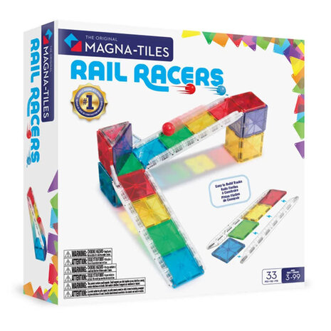 Magna-Tiles Magna-Tiles - rail racers (33 stuks)