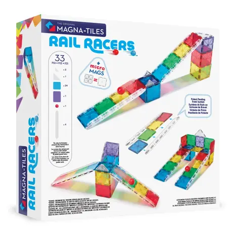 Magna-Tiles Magna-Tiles - rail racers (33 stuks)