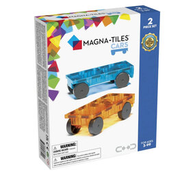 Magna-Tiles Magna-Tiles - uitbreidingsset - cars (2 stuks)
