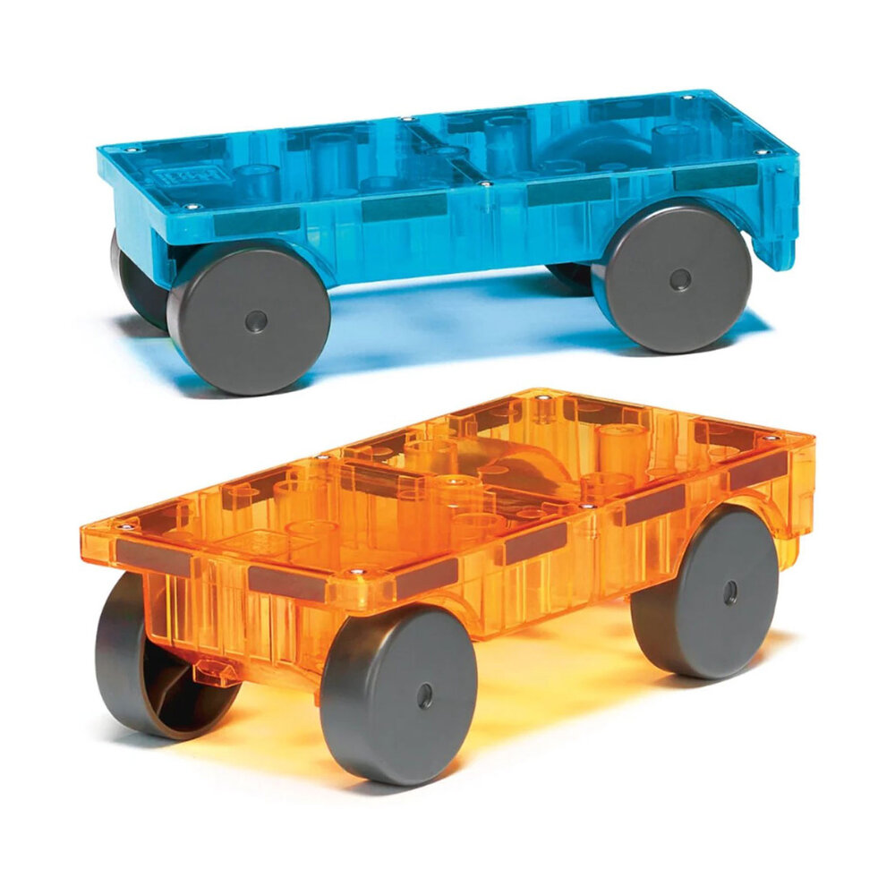 Magna-Tiles Magna-Tiles - uitbreidingsset - cars (2 stuks)