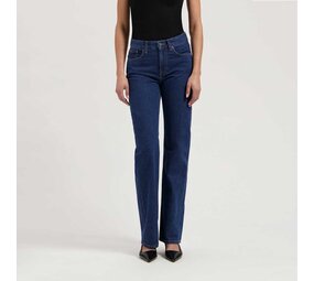 MUD Jeans Mud jeans - jamie mid loose - stone indigo