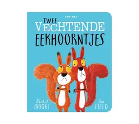 Gottmer Prentenboek - Twee vechtende eekhoorntjes (kartonboek)