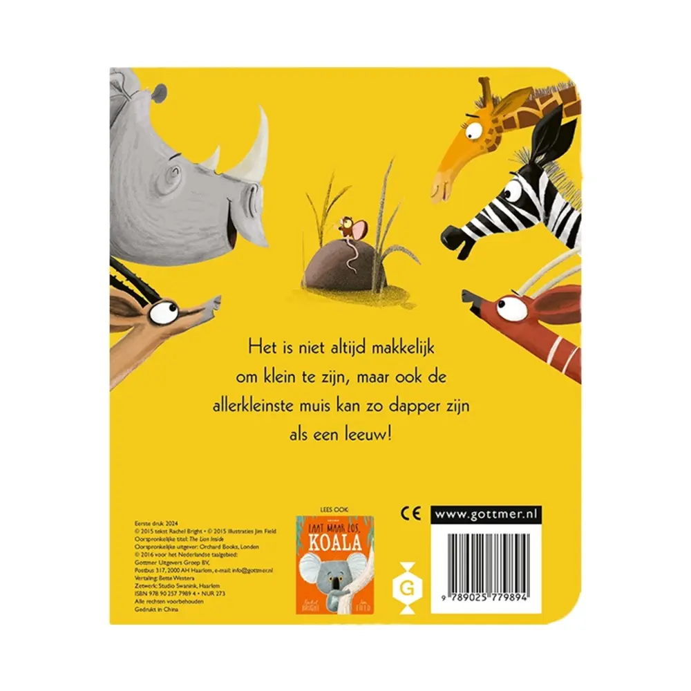 Gottmer Kartonboek - De leeuw in de muis