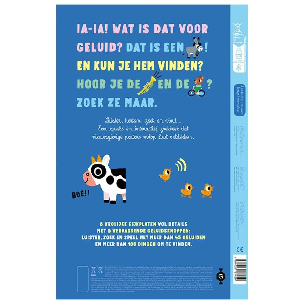 Gottmer Geluidenboek - mijn grote zoekboek met geluiden