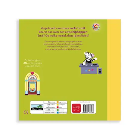Clavis Clavis - geluidenboek - dansdeuntjes