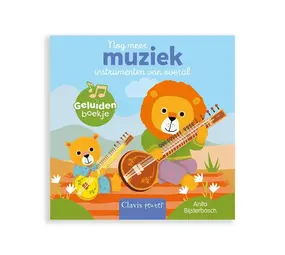 Clavis Clavis - geluidenboek - nog meer muziekinstrumenten Clavis Clavis - geluidenboek - nog meer muziekinstrumenten