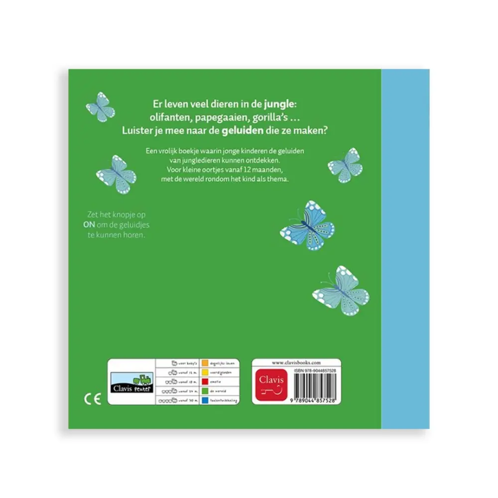 Clavis Clavis - geluidenboek - de jungle