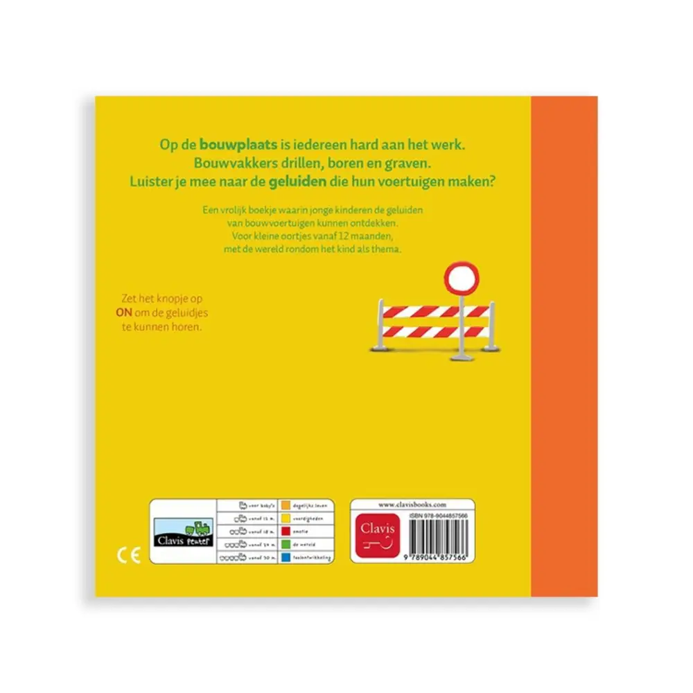 Clavis Clavis - geluidenboek - dag bulldozer