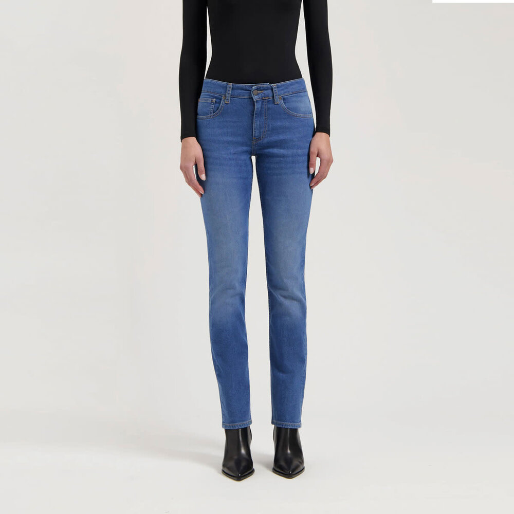 MUD Jeans Mud jeans - logan high slim - fresh fade MUD Jeans Mud jeans - logan high slim - fresh fade