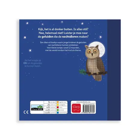 Clavis Clavis - geluidenboek - nachtdieren