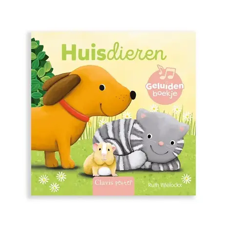 Clavis Clavis - geluidenboek - huisdieren