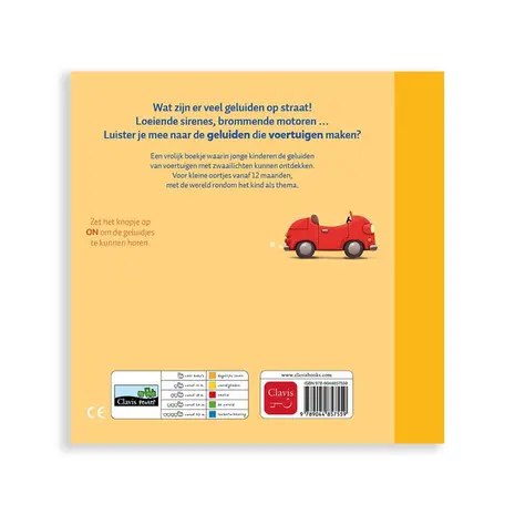 Clavis Clavis - geluidenboek - dag brandweerwagen