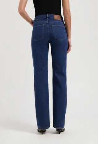 MUD Jeans Mud jeans - jamie mid loose - stone indigo