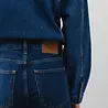 MUD Jeans Mud jeans - jamie mid loose - stone indigo