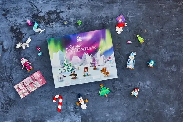 Plus-Plus Plus-Plus - advent kalender - northern lights Plus-Plus Plus-Plus - advent kalender - northern lights