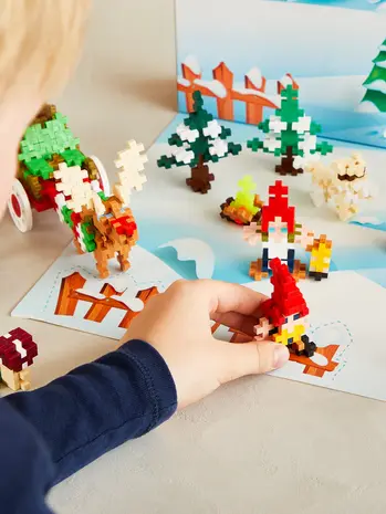 Plus-Plus Plus-Plus - advent kalender - santa's world Plus-Plus Plus-Plus - advent kalender - santa's world