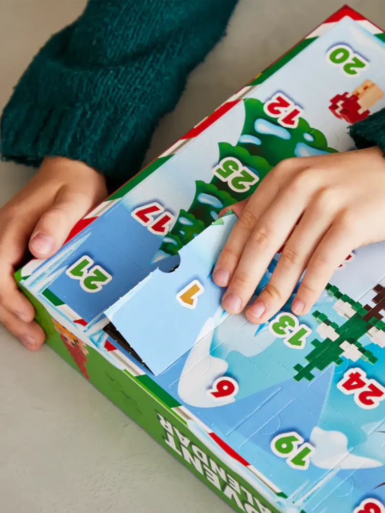 Plus-Plus Plus-Plus - advent kalender - santa's world Plus-Plus Plus-Plus - advent kalender - santa's world