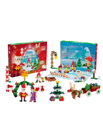Plus-Plus Plus-Plus - advent kalender - santa's world Plus-Plus Plus-Plus - advent kalender - santa's world