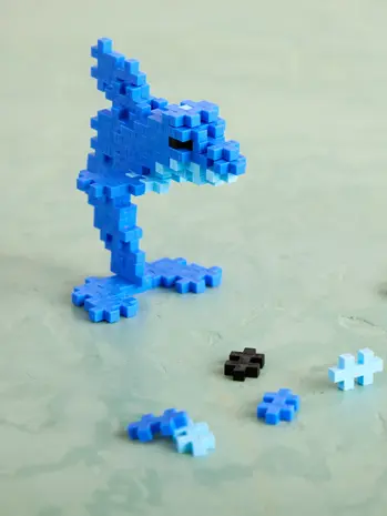 Plus-Plus Plus-Plus - tube - dolfijn (100 stukjes)