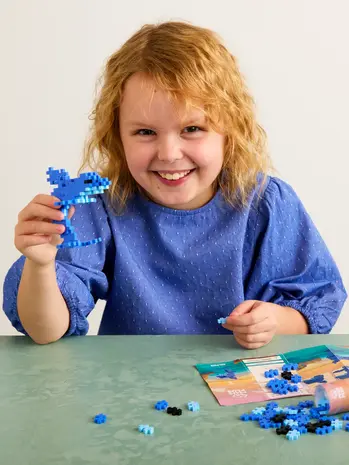 Plus-Plus Plus-Plus - tube - dolfijn (100 stukjes)